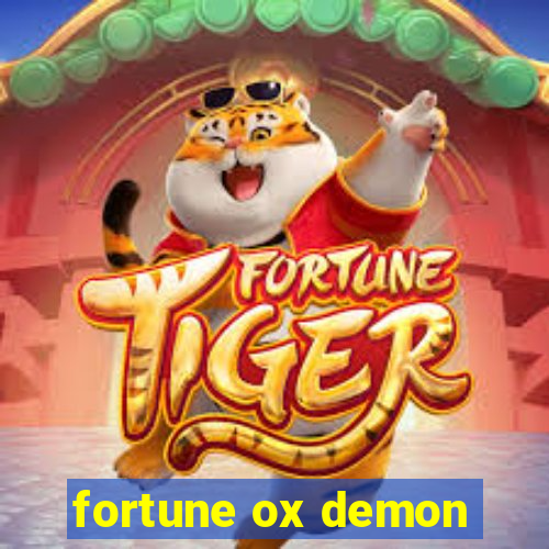 fortune ox demon